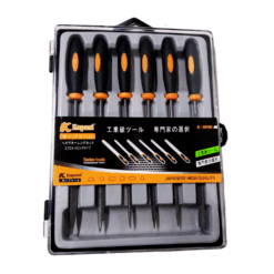 Bộ dũa 6 chi tiết Hộp nhựa KPS K-3898 (1B/H,40B/T) (bộ)