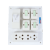 Cầu dao đế sứ cực đúc D7(A) Sopoka