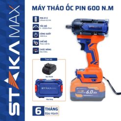Máy Tháo Ốc Pin 600N.M Mới STAKA MAX (Không kèm pin) (1C/H,5C/T)- KA-2886 | Giá Tốt, Chính Hãng Mới Nhất 2025