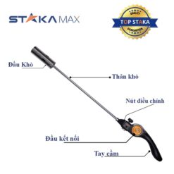 Khò ga cần dài STAKA MAX (1C/H, 24C/T)- KA-6009