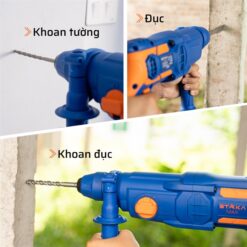 Máy Khoan Bê Tông 3 Chức Năng 2-26 STAKA – Lựa Chọn Hoàn Hảo Cho Mọi Công Trình
