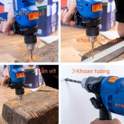 Máy Khoan Đầu 13mm- 710W Có Búa STAKA MAX (1C/H,10C/T)- KA-2765