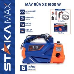 Máy Rửa Xe Chỉnh Áp 1600W STAKA (1C/H, 1C/T)-M1– Chính hãng, giá tốt