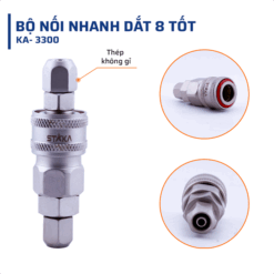 Bộ Nối Nhanh Dắt 8 Tốt STAKA MAX (200C/T) – KA-3300