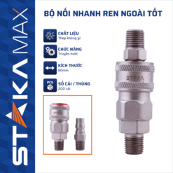 Bộ Nối Nhanh Ren Ngoài Tốt STAKA MAX (200C/T) – KA-3303