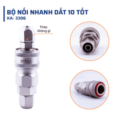 Bộ Nối Nhanh Dắt 10 Tốt STAKA MAX (200C/T) – KA-3306