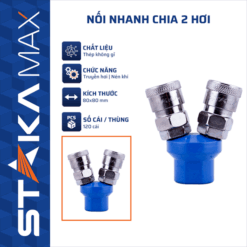 Nối Nhanh Chia 2 Hơi STAKA MAX (120C/T) – KA-3312