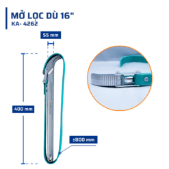 Mở lọc dù 16″ STAKA MAX (24C/T)