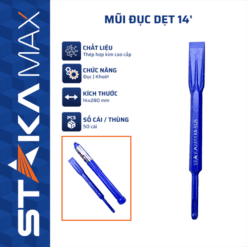 Mũi Đục Dẹt 14′ STAKA MAX (50C/T)