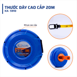 Thước Dây Cao Cấp 20m STAKA MAX (60C/T)