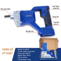 Máy đầm roi pin STAKA MAX (Không kèm pin) | Chính hãng – Giá tốt KA-6670