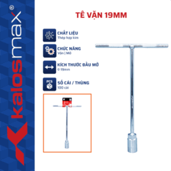Tê Vặn 19mm KALOS MAX (C/H, 100C/T) (Cái) – KL-2493
