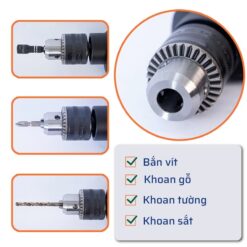 Máy Khoan Điện Đầu 13mm 710W KALOS Max (10C/T)-M1