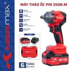 Máy Tháo Ốc Pin 350N.m Kalos Max (1C/H,6C/T)-M1 – Chính Hãng, Giá Tốt