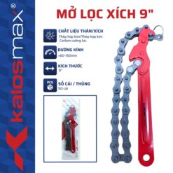 Mở lọc xích 9″ Kalos Max (50C/T)