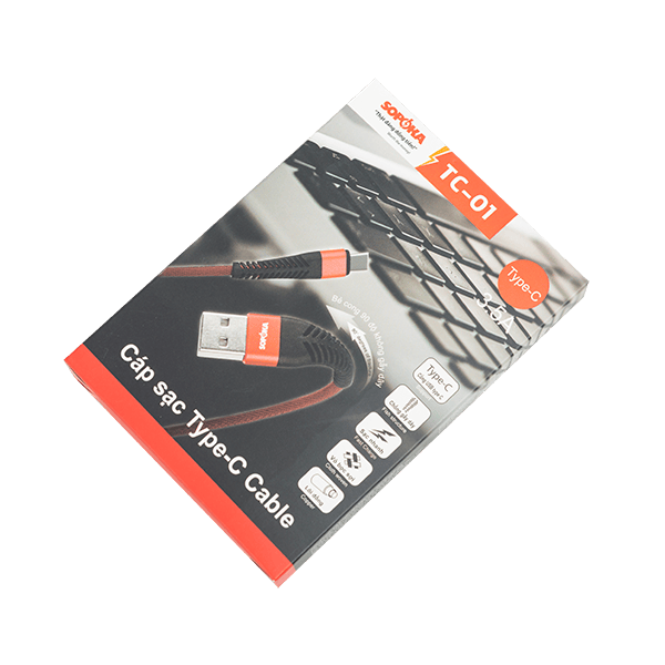 Cáp sạc Type-C TC01 Sopoka - Hình ảnh 2