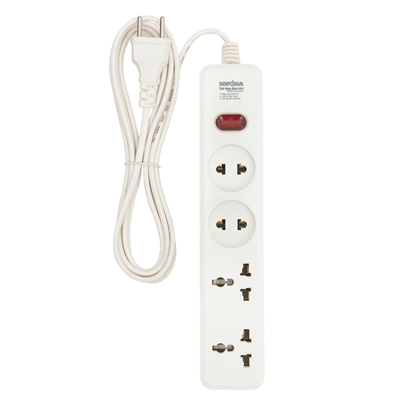 Ổ dây 2200W 4D2 Sopoka