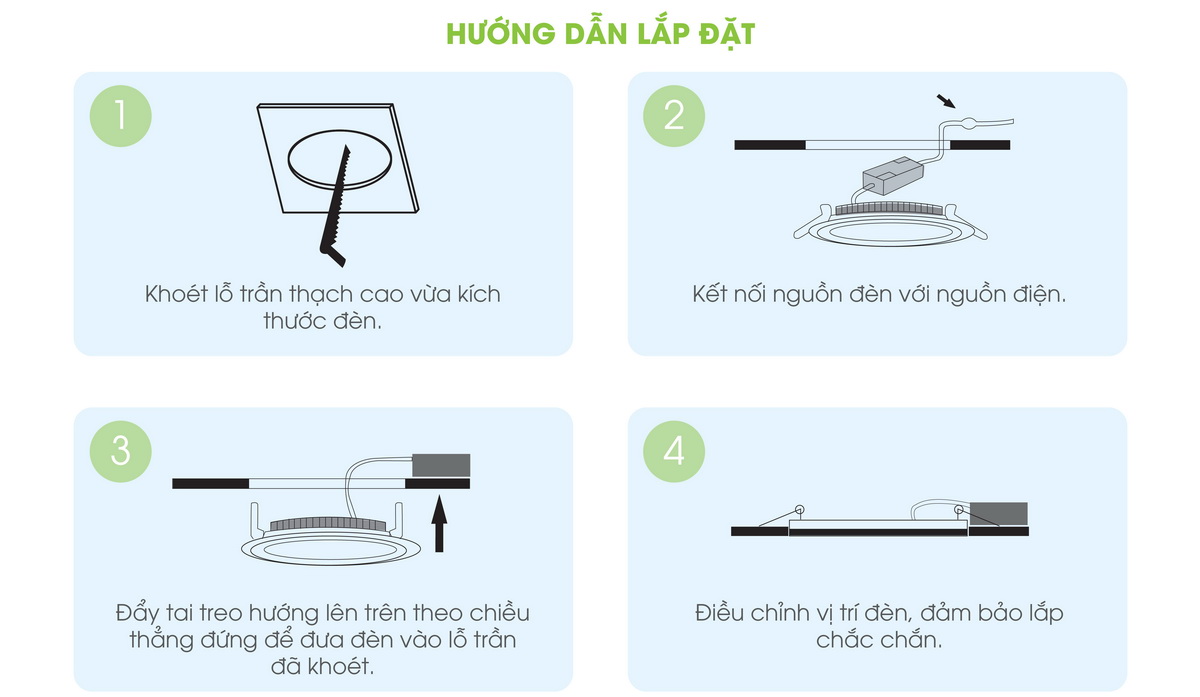 Đèn LED Panel Tròn 135/9W Rạng Đông - Hình ảnh 5