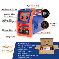 MÁY HÀN ZX7-315/3 BO STAKA MAX: 100%Lõi Đồng, Hiệu Suất 80%