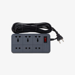 Ổ cắm điện kéo dài OC06 V2 2m 6 ổ cắm 10A Rạng Đông